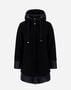 Herno A-SHAPE JACKET IN ECOWOOL AND NYLON ULTRALIGHT Black PI001966D333449300