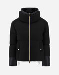 Herno BOMBER JACKET IN CASHMERE, SILK AND NYLON ULTRALIGHT Black PI001970D380879300