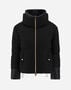 Herno BOMBER JACKET IN CASHMERE, SILK AND NYLON ULTRALIGHT Black PI001970D380879300