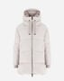 Herno A-SHAPE JACKET IN CASHMERE, SILK AND MONOGRAM Chantilly PI001982D380871985