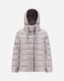 Herno NYLON ULTRALIGHT AND SILK CASHMERE CAPE Grey Pearl PI0023DNW120179402