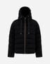 Herno SHINY KNIT BOMBER JACKET Black PI0025DNW125679300