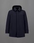 Herno LAMINAR CARCOAT IN 2 LAYERS GORE-TEX Blue PI00308UL111239201