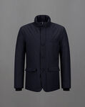 Herno LAMINAR BLAZER IN 2 LAYERS GORE-TEX Blue PI00309UL111239201