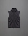 Herno SLEEVELESS LAMINAR JACKET IN TRANSLUCENT RIPSTOP Slate PI00347UL128129490