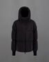 Herno LAMINAR A-SHAPE JACKET IN TECH CORDUROY EFFECT Black PI00360DL128199300