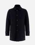 Herno TRENCH COAT IN WASHINGTON Navy Blue PI0667U12346SZ9200