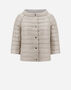 Herno REVERSIBLE BICOLOR NYLON ULTRALIGHT CAPE Chantilly/Grey PI0769D120171994