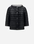 Herno NYLON ULTRALIGHT REVERSIBLE CAPE Black/Grey PI0769D120179394