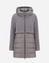 Herno A-SHAPE JACKET IN REVIVAL AND NYLON CHAMONIX Grey PI0822D332209400