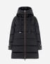 Herno A-SHAPE JACKET IN SATIN Black PI1304D12170Z9300