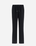 Herno TROUSERS IN CASUAL SATIN Black PT000008D125069300