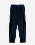 Herno GLOBE TROUSERS IN RECYCLED NYLON TWILL Blue PT000008X125109201
