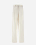Herno DELON TROUSERS White PT000029D132181000