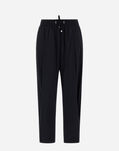 Herno TROUSERS IN LIGHT NYLON STRETCH Black PT000031D12431S9300