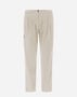Herno ULTRALIGHT CREASE TROUSERS Natural PT000033U124942605