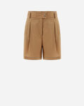 Herno LIGHT COTTON STRETCH SHORTS Sand PT000035D131642000