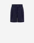 Herno LIGHT COTTON STRETCH SHORTS Navy Blue PT000035D131649200