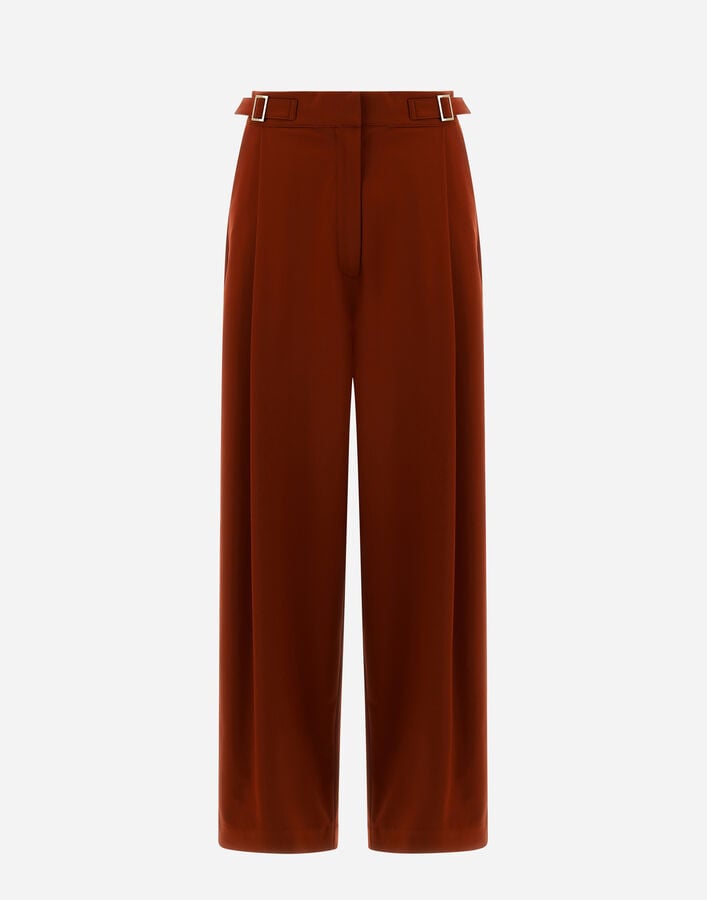 Herno STRUCTURES NYLON TROUSERS Burnt PT000039D126098098