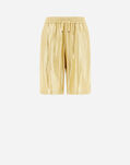 Herno METALLIC EFFECT SHORTS Golden PT000046D126142038