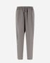 Herno RESORT TROUSERS IN SATIN EFFECT Light Grey PT00004DR125469433