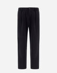 Herno TROUSERS IN LIGHT NON-WASHED SCUBA Navy Blue PT000051U12359S9200