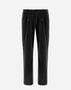 Herno TROUSERS IN LINEN VELVET Grey PT000053U126519480