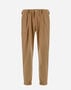 Herno TROUSERS IN CREPE FLUID Camel PT000058U334212157