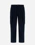 Herno TROUSERS IN LIGHT PINSTRIPE Navy Blue PT000061U126499200