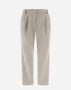 Herno TROUSERS IN FLANNEL FEELING Chantilly PT000080D126401985