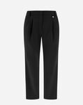 Herno TROUSERS IN FLANNEL FEELING Black PT000080D126409300