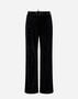 Herno TROUSERS IN MARBLED VELVET Black PT000083D12639S9300