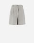 Herno RESORT SHORTS IN NEW LINO LUREX Light Grey PT00015DR171329406