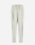 Herno RESORT TROUSERS IN CASHMERE SILK Ivory PT00016DR380871200