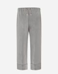 Herno RESORT TROUSERS IN NEW LINO Chantilly PT00017DR17105Z1985