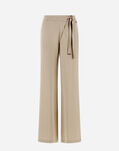 Herno RESORT TROUSERS IN SATIN EFFECT Chantilly PT00019DR125461987
