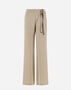 Herno RESORT TROUSERS IN SATIN EFFECT Chantilly PT00019DR125461987
