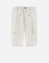 Herno RESORT BERMUDA SHORTS IN NEW LINO White PT00019UR17105Z1000