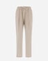 Herno RESORT TROUSERS IN LIGHT NYLON STRETCH Chantilly/Grey PT00024DR12431SZ1994