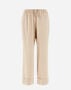 Herno RESORT TROUSERS IN FLANNEL EFFECT Chantilly PT00026DR126521982