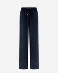 Herno RESORT TROUSERS IN DENIM PRINT Denim PT00029DR12643P9121