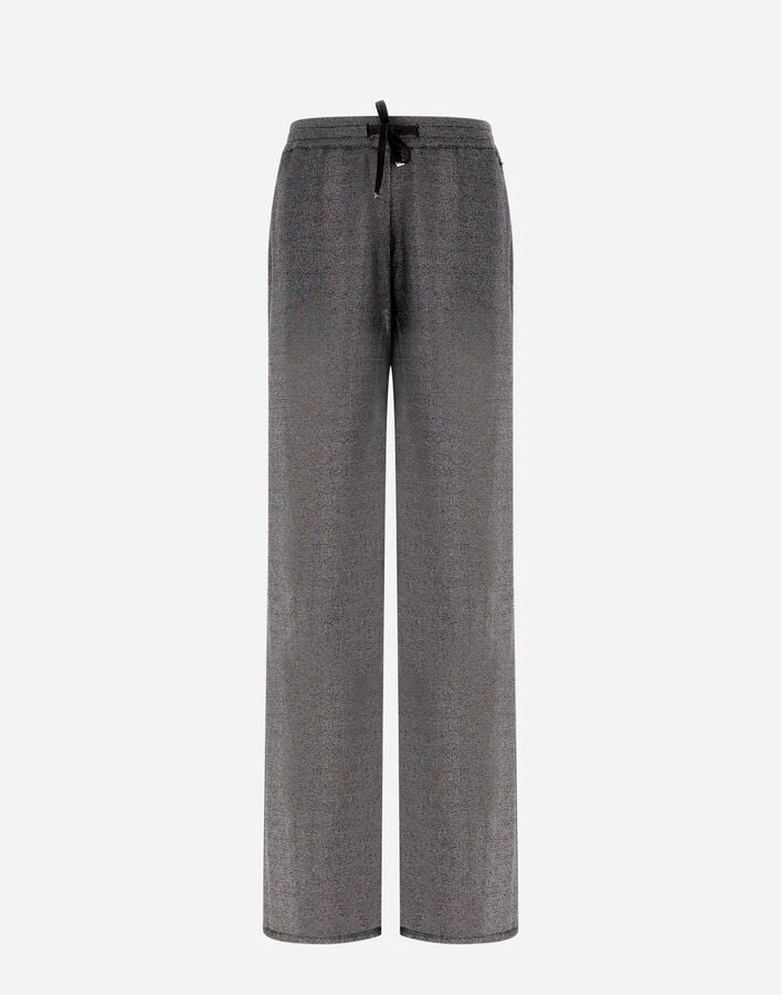 Herno RESORT TROUSERS IN SHINE THROUGH Light Grey PT00030DR520739406