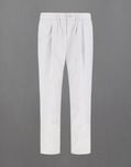Herno LAMINAR CARGO TROUSERS IN SOFT TWILL Ice PT00048UL128241251