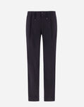 Herno TROUSERS IN LIGHT COTTON STRETCH Navy Blue PT0007UCB13164M029200