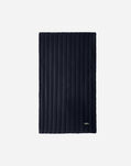 Herno RESORT SCARF IN INFINITY WOOL RIB Navy Blue SCP0002UR702199200