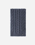 Herno RESORT SCARF IN INFINITY BRAID Air Force Blue SCP0004DR701999145