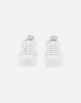 Herno LEATHER AND MONOGRAM TRAINERS White/Beige SH001DMSHOE61020