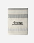 Herno RESORT BEACH TOWEL IN SUMMER ACCESSORIES Grey/Cream TLM0001UR131999411