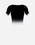 Herno PLISSÉ NUANCE T-SHIRT Black/White TS000003D126209310