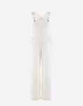 Herno EMBROIDERED DELON DUNGAREES White TT000003D132181000